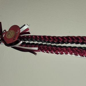 Double Braided ribbon lei
